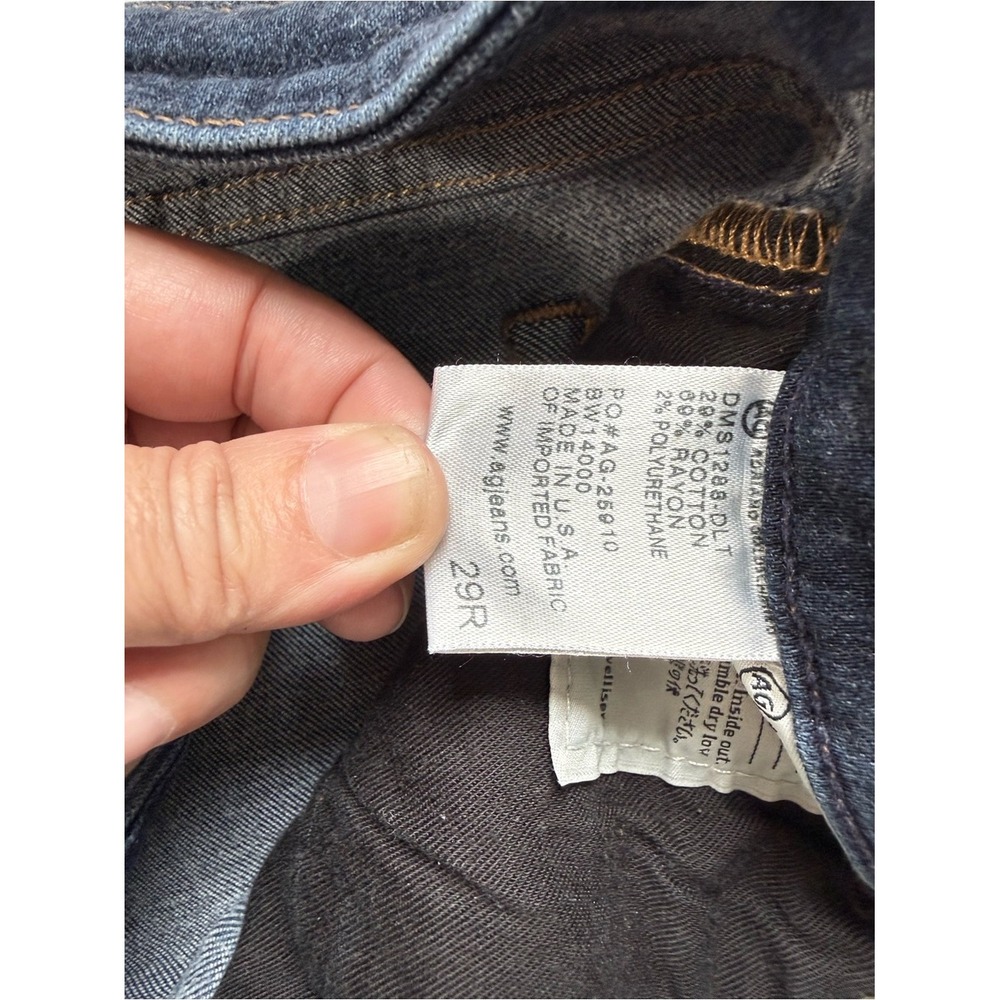 AG Adriano Goldschmied The Legging Super Skinny Dark Wash Jeans 29R - Picture 6 of 9